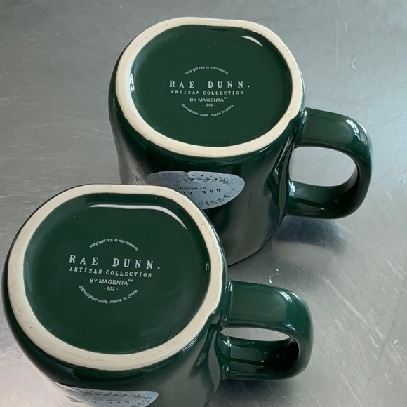 2 NEW Rae Dunn Naughty & Nice 20oz mugs - Picture 4 of 4